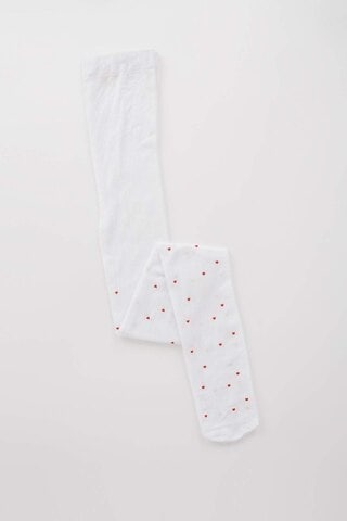DeFacto Kız Çocuk Kalp Desenli Muz Külotlu Çorap X4350A6NSKR1