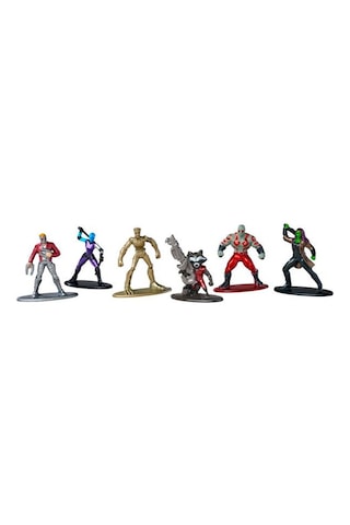 Jada Nano Metalfigs Marvel Guardians Of The Galaxy Diorama 6 Lı Metal Figür Seti 4 Cm 35013