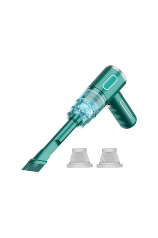 Crackedice Kablosuz Elektrikli Süpürge Küçük El Tipi Ev Elektrikli Süpürgesi Yeşil
