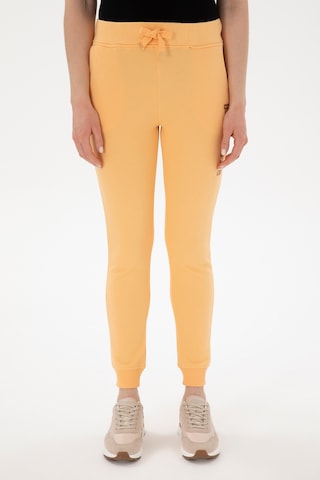 U.S. Polo Assn. Kadın Turuncu Jogger Eşofman Altı 50300885-VR202