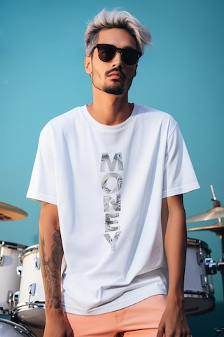 Stil X Yeni Sezon Oversıze Erkek T-shırt, Sizi Anlatan Tasarımlar Beyaz-9