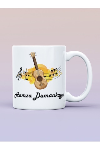 Kupa Bardak Müzik Temalı Baskılı Mug