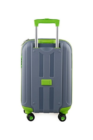 İvs Duman Gri Yesil Kare Buyuk Boy Büyük Boy Seyahat Çantası Pp4040-075-l Gri Gri