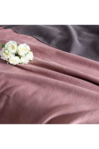 Linens Gloria Çift Kişilik Battaniye Pembe