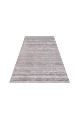 Plaın Grey Overdyed Yumuşak İpek Halı
