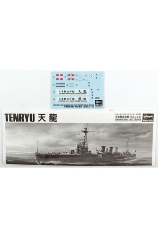 Hasegawa 357 49357 1/700 Ölçek, Ijn Light Cruiser Tenryu Waterline Serisi , Plastik Model Kiti