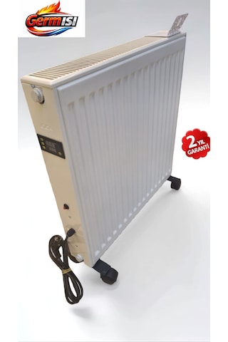 Germısı Hybrit İnverter Akıllı Elektrikli Petek Radyatör 60x60cm 750watt Tekerlikli 60cm X60cm