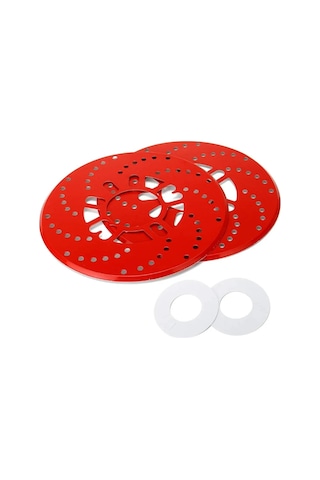 Kampana Sacı Disk Fırfırı Kırmızı 2 Adet