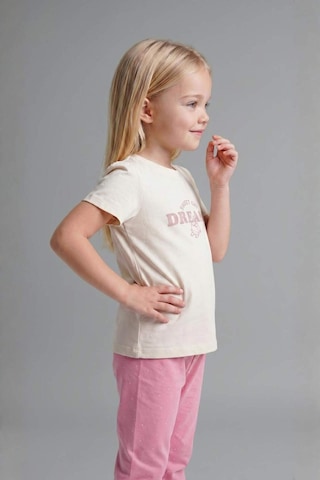 Defacto %100 Pamuk Desenli 2li Kısa Kollu Pijama Takımı Kız Bebek I1005a526aubg285 Bej-bg285