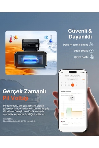 70mai A810 Lite Ön Kamera + RC21 Arka Kamera