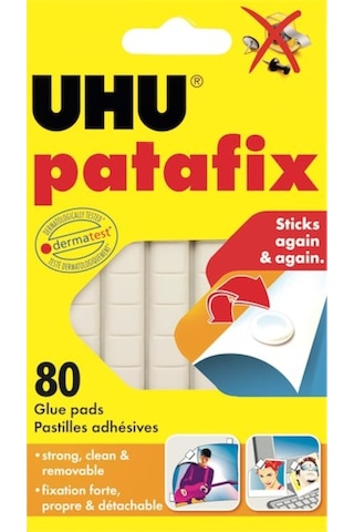 Uhu Patafix Hamur Tipi Yapıştırıcı Beyaz