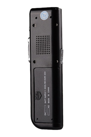 Vkemall 8gb Siyah Dijital Ses Kaydedici - Lcd Ekranlı, Gürültü Azaltma, Konferans/ders/mülakat İçin, 576 Saat Kayıt Süresi, Mp3 Çalar