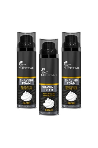 Cheetah Safari Erkek Tıraş Köpüğü 3 x 250 ML