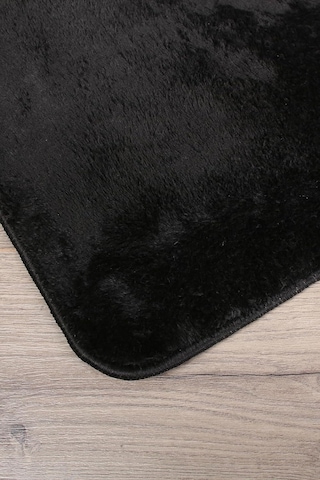 Relax Siyah 80x150 + 50x80 Cm 2'li Banyo Halısı Paspası Seti, Kaymaz Tabanlı Çok Renkli