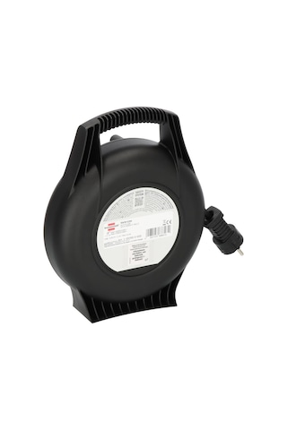 Brennenstuhl Vario Line 2 Usb Iq Hızlı Şarj Özellikli 3 Soketli Kaçak Ve Ani Isınma Sigorta Şalterli 10 M. Makaralı Kablo 10 M