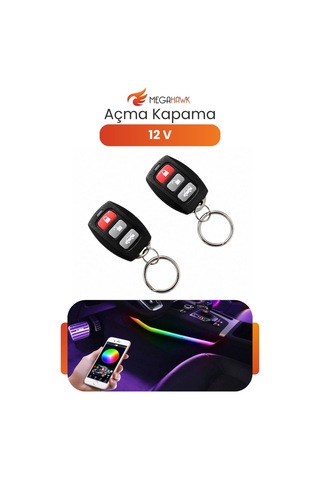 12v Uzaktan Kumandalı Açma Kapama Modülü Universal Araç Kontrol Sistemi Seti T-327