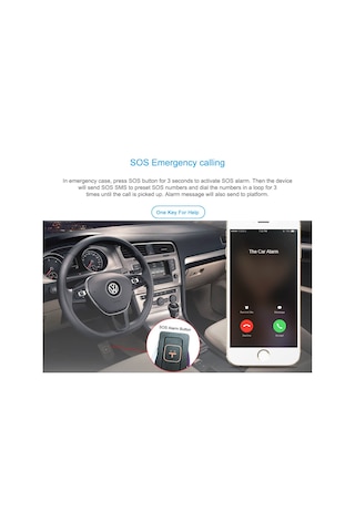 Secumore GT06E 3G Mikrofonlu Araç Takip Cihazı