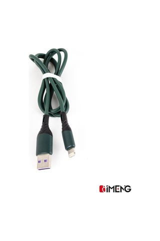 Imeng 6A Usba To Lightning Data Ve Hızlı Şarj Kablosu Ml60 Yeşil
