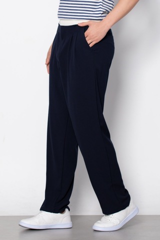 Barrels And Oil Baggy Kumaş Pantolon - Lacivert-lacivert Lacivert