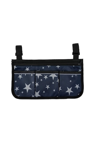 Cepli Tekerlekli Sandalye Çantası Yansıtıcı Şeritler Tip 6 Koyu Mavi Diğer