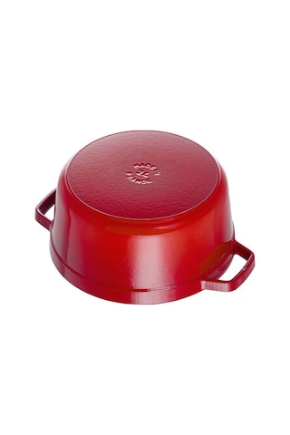 Staub B La Cocotte Döküm Tencere Yuvarlak 24 Cm Kırmızı St-1033365 Staub Çok Renkli