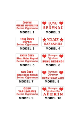 Kaşeciniz Öğretmen Kaşesi Matuya 10 Diğer