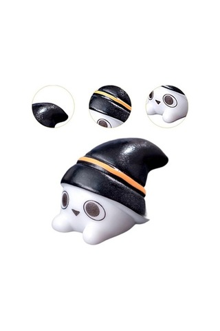 Lijinxu Cadılar Bayramı Mini Heykelcik 2,9x1,9-cm-şapka-elf