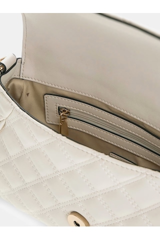 Guess Giully Ii Zincirli Kadın Omuz Çantası Hwqg9673190 Krem