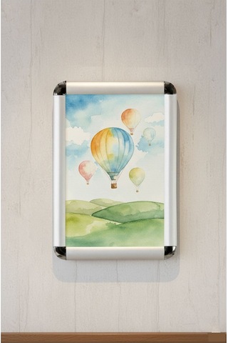 A3 Rondo Çerçeve Tak Çıkar 30x42 Cm 1 Adet Afiş Çercevesi Aç Kapa Çerçeve A3 Açılır Kapanır Çerçeve