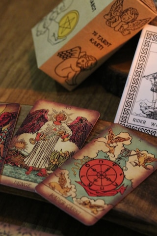Büyük Antik Spiritüel Tarot Destesi 78 Kart