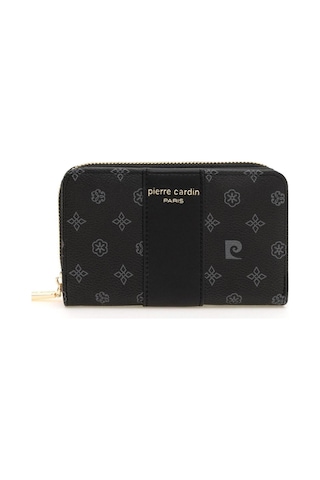 Pierre Cardin 06pc24k5022 Kadın Cüzdan Siyah Monogram