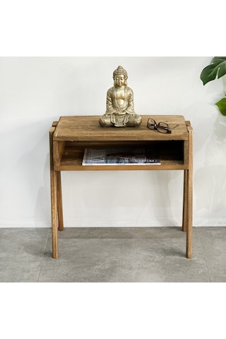 Ahşap Komodin Sehpa Yan Sehpa Açık Raf 5316