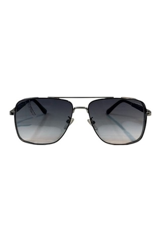 Montblack Mb 2498 53 18 146 C6 Yeşil Erkek Güneş Gözlüğü Gümüş