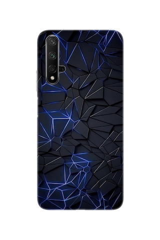Huawei Nova 5t Yal-l21 Uyumlu Kılıf Desen Baskılı Silikon Karmaşık Design Stk:1874