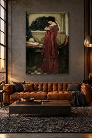 Fida Waterhouse Kristal Küre Canvas Tablo