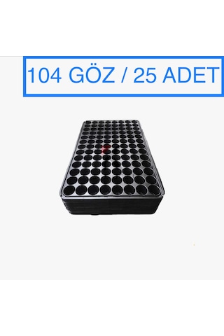 Fidelik Viyol 25 Adet 104 Göz Fide Viyolü Fidan Altlığı Tohum