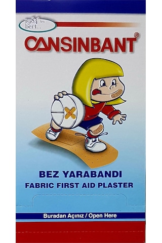 Cansınbant Yara Bandı 6 x 300'lü