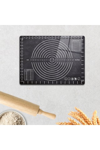 Cam Hamur Açma Matı Karatahta Görünümlü 30cm X 40cm