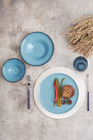 Karaca Earth Collection Fit 3 Parça 1 Kişilik Yemek Takımı