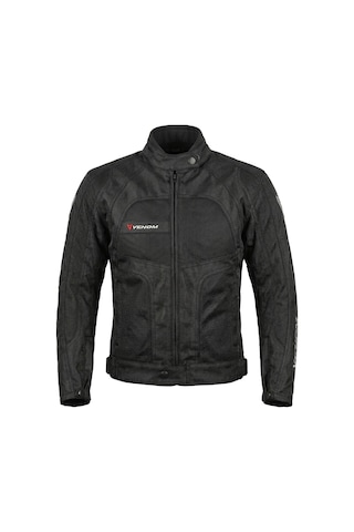 Motosiklet Kadın Mont 4 Mevsim Dynamic Siyah Motorcu Montu