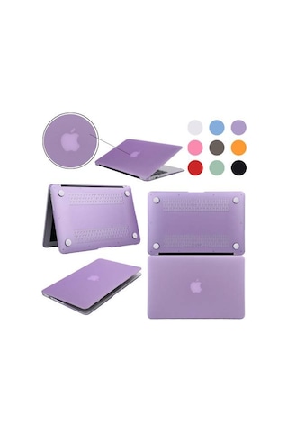 Apple Uyumlu MacBook Pro Reti̇Na 13.3 A1502 Kılıf 2In1 Mat Doku Case Yeşil