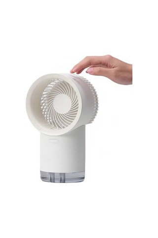 Resmi Fan 3life Sprey Usb Şarj Mini Kablosuz Nemlendirici Sessiz Yurdu Taşınabilir Soğutma Fanı Hava Soğutucu Fanlar 9908 Beyaz