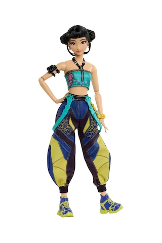 Kpop Demon Hunters Huntr/x Zoey Mattel Hareketli Bebek Spirit Blades Aksesuarlı 30 Cm