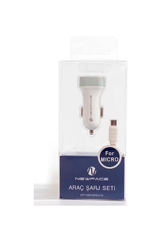 Mepa Newface C17 Micro Usb 2.1a Araç Şarjı Najmaddin Standart