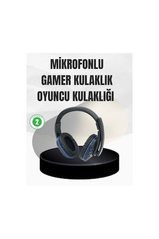 Mey Najmaddin Stereo Oyun Kulaklığı Güçlü Bas, Mikrofonlu Ve Konforlu Tasarım Najmaddin