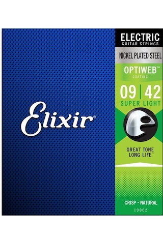 Elixir 009-042 Optiweb Elektro Gitar Teli 19002
