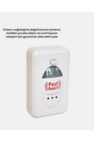Ultrasonik Böcek Ve Fare Kovucu Doğa Dostu, Sessiz Ve Gldısptm - 86 Etkili Savunma