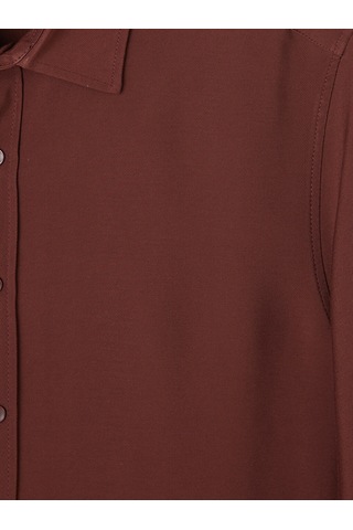 Lcwaıkıkı Classic Kahverengi Regular Fit Erkek Gömlek