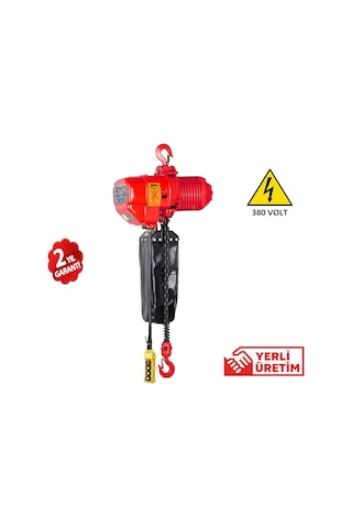 1 Ton 6 Mt 2 Hrk Zincirli Vinç