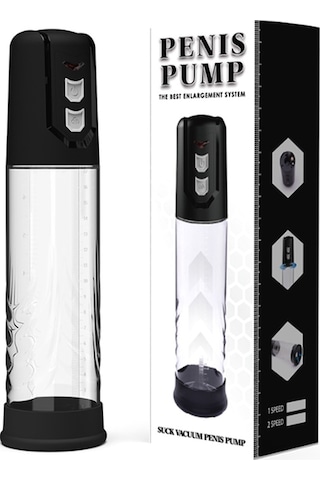 Hızlı Express Otomatik Vakumlu Kaliteli 18 CM Penis Pompası